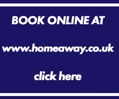 Book online at homeaway and pay with creditcard!