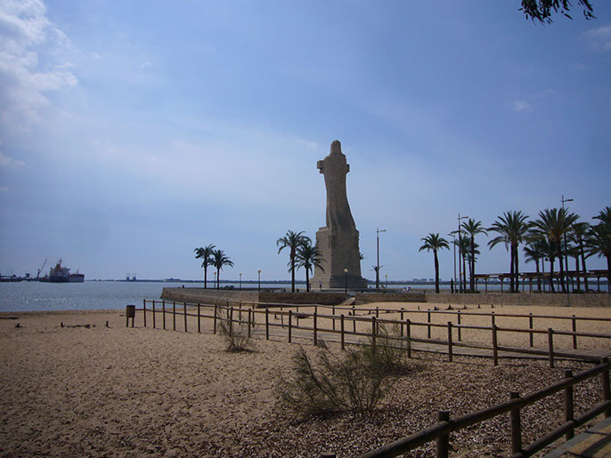 Kolumbus-Statue in Huelva Kolumbus-Statue in Huelva