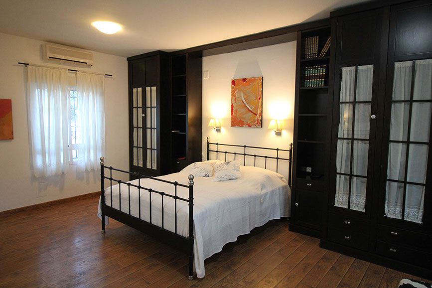 Schlafzimmer der Villa im EG Schlafzimmer der Villa im EG